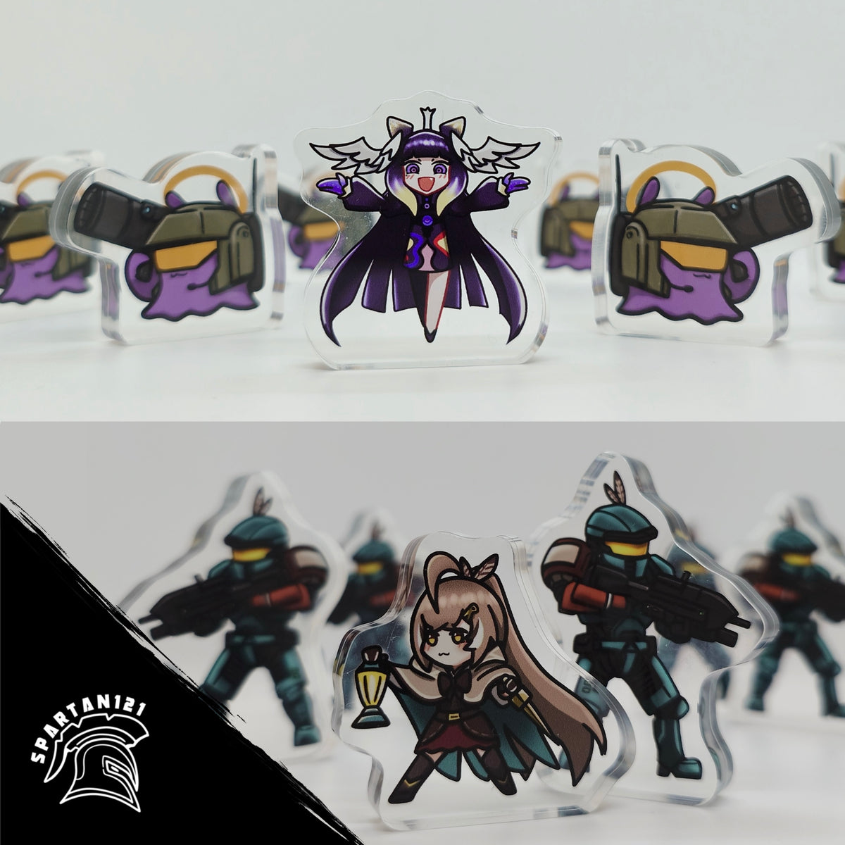 [Spartan121] Acrylic Miniblock