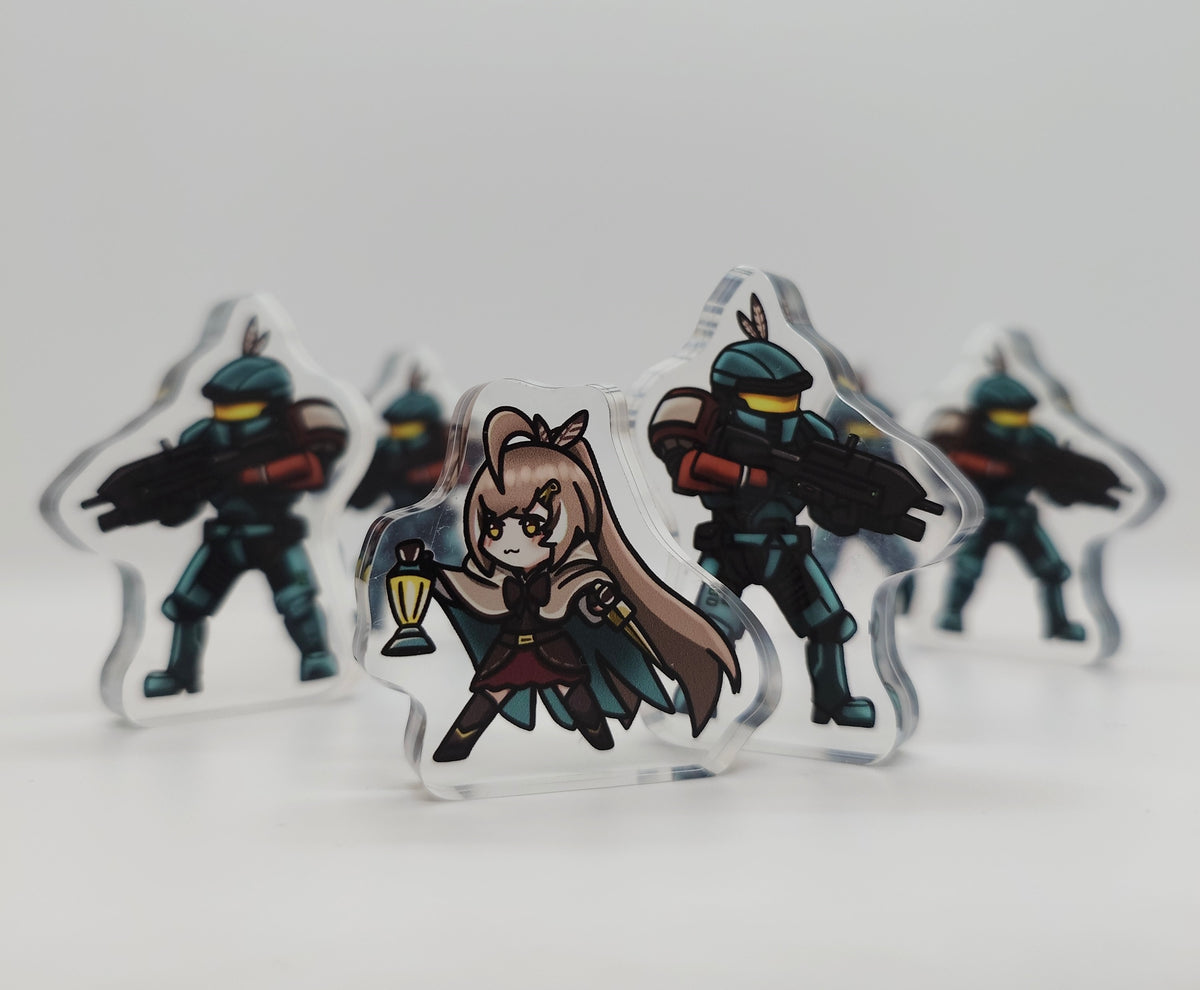 [Spartan121] Acrylic Miniblock