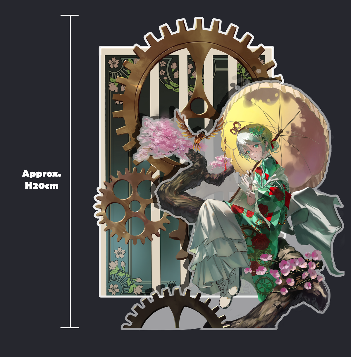 [BlueHeadWhiteDragon] Acrylic Standee