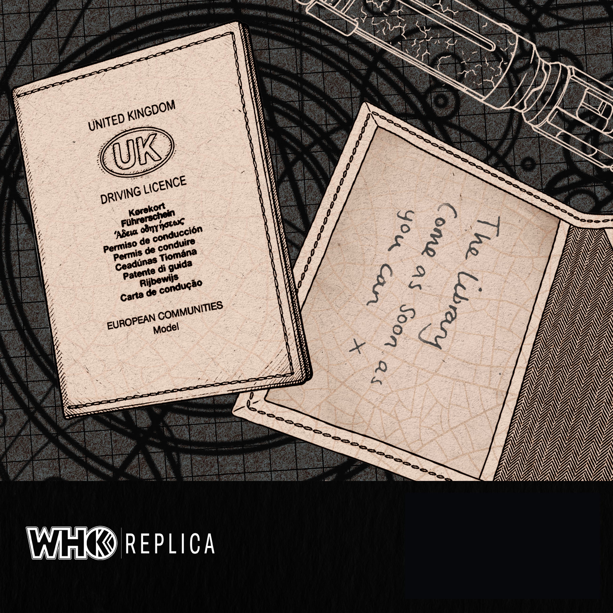 UK Driver's Paper Replica v1 [Nappa Edition]