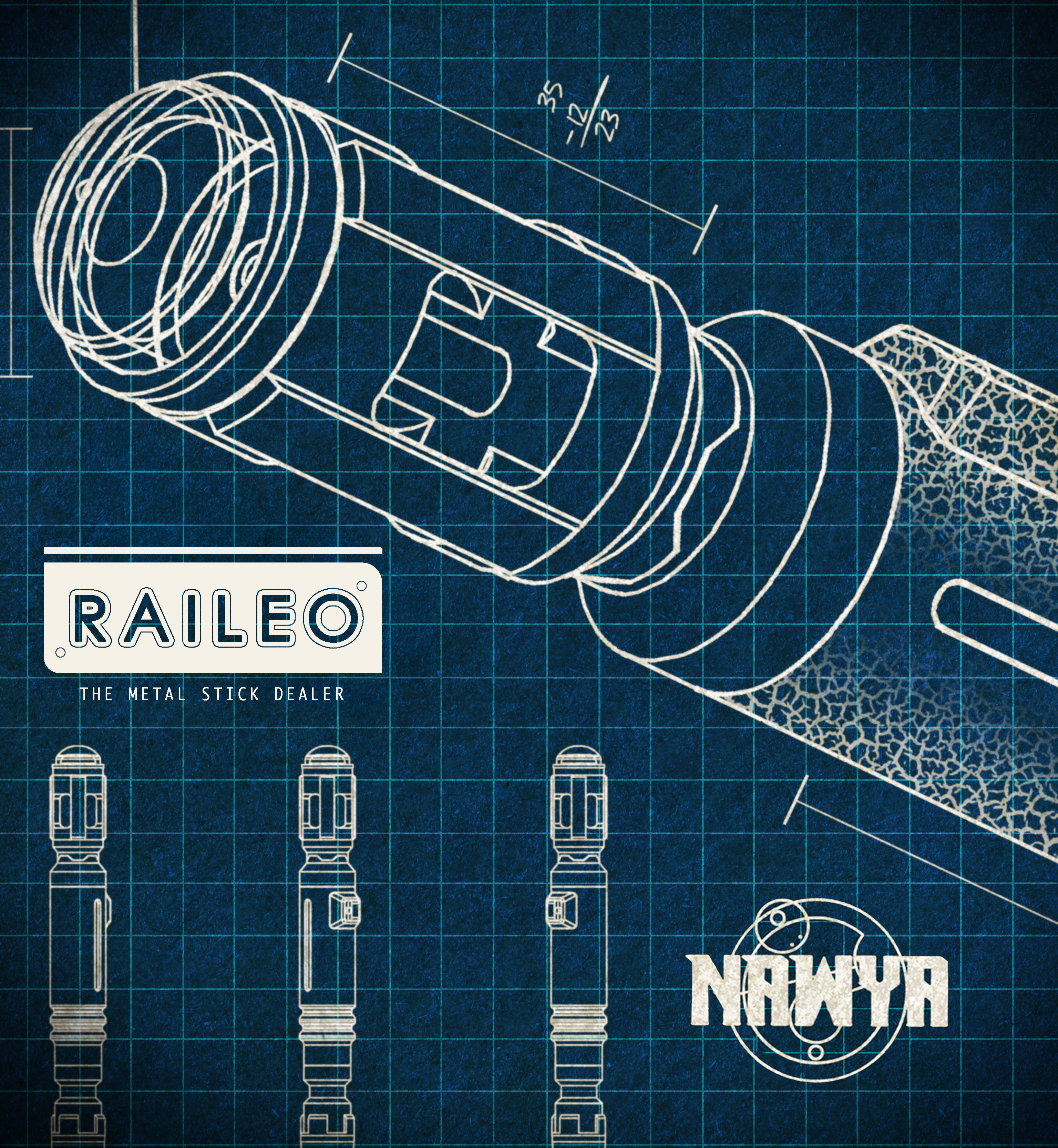 Ninth Aztec Metal Stick