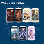 [BlueHeadWhiteDragon] HoloEN Wall Scroll
